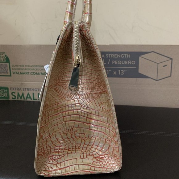 BRAHMIN Caroline Sunkiss Satchel NWT PRICE FIRM stock photos only - Picture 5 of 9